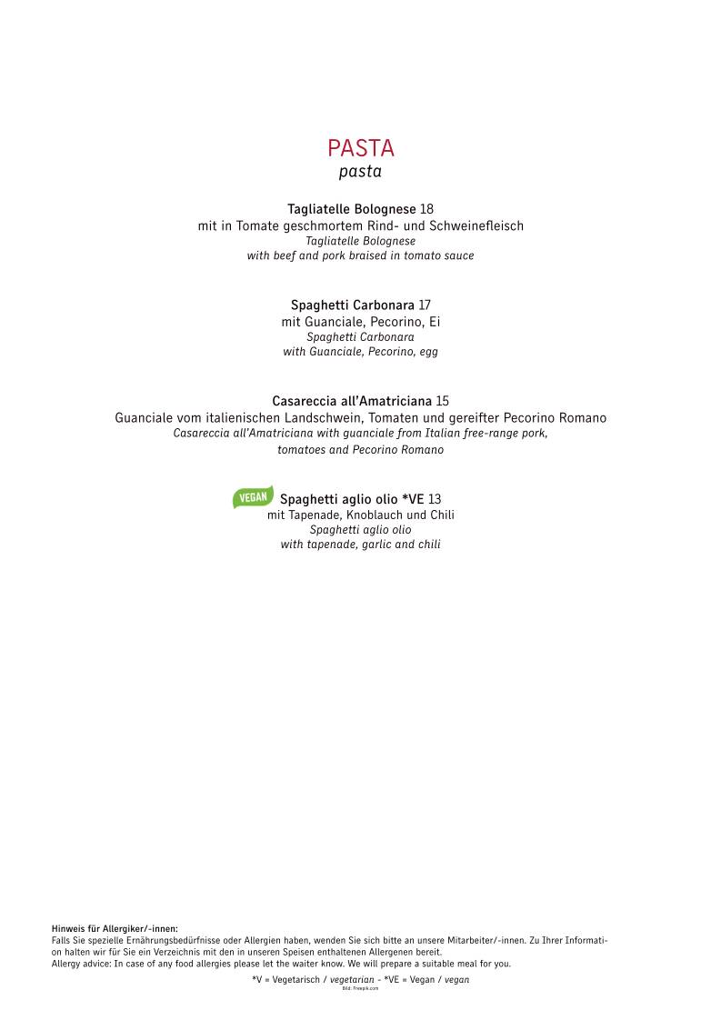 Restaurant musics меню