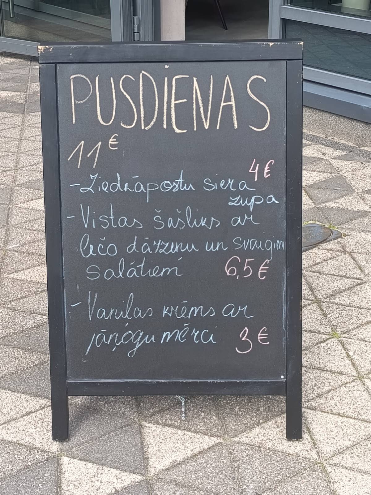 Restorāns "Mēle" меню