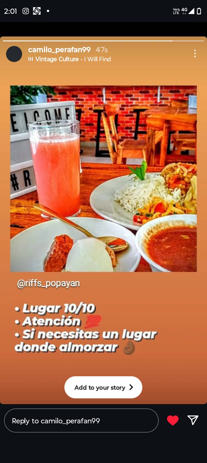 Riff's Brunch меню