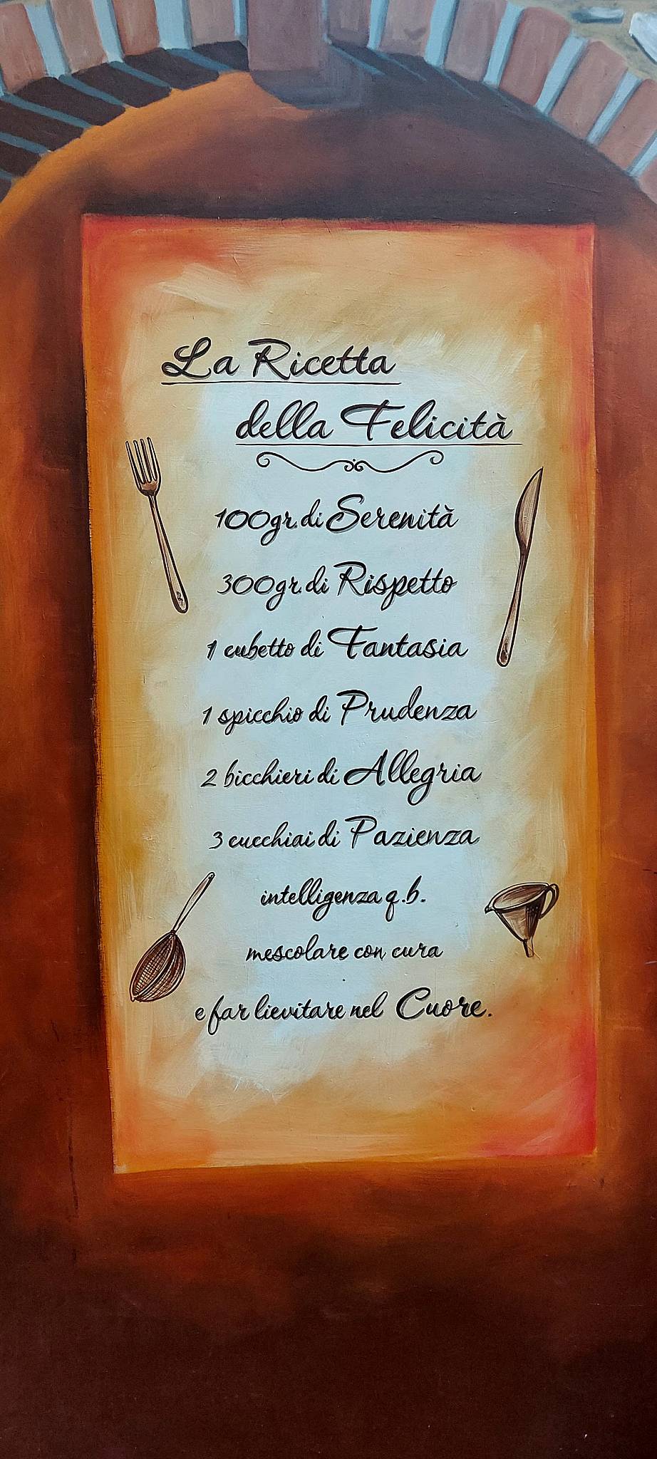 Ristorante Lovin’71 меню