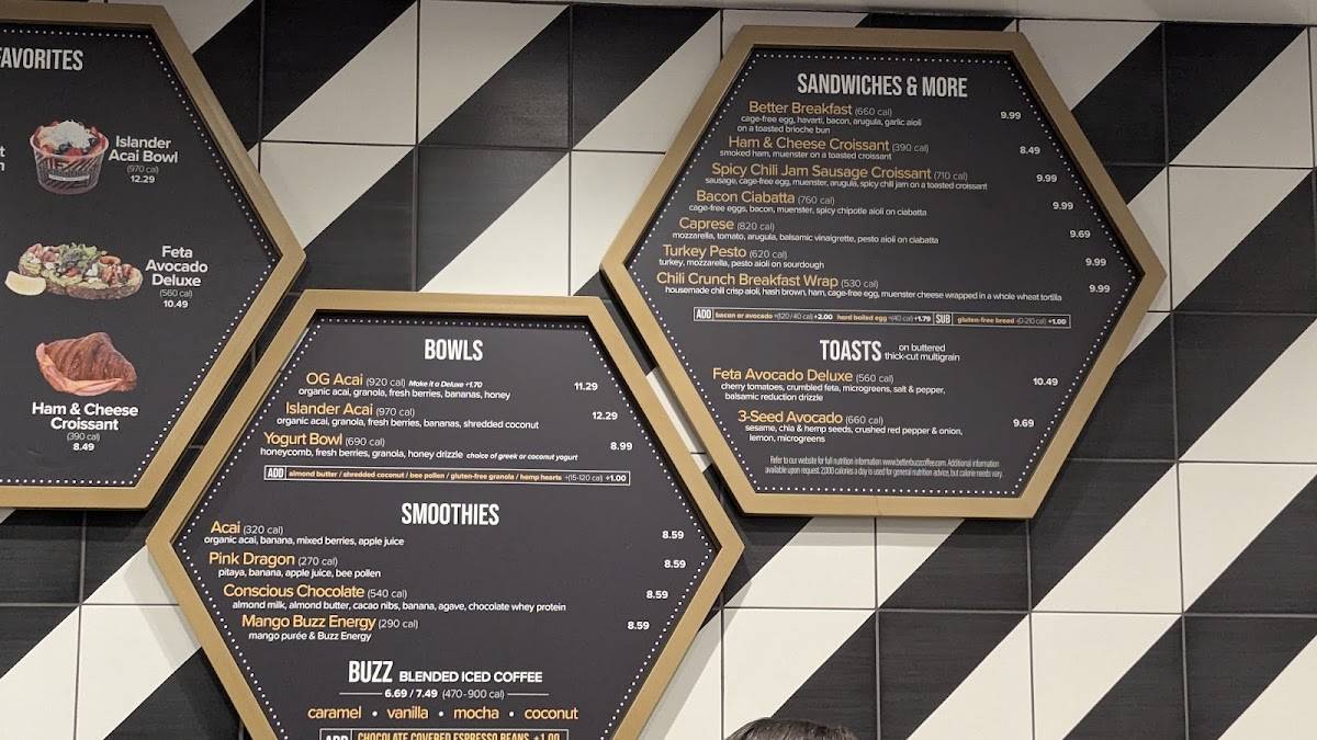 Better Buzz Coffee Riverside меню