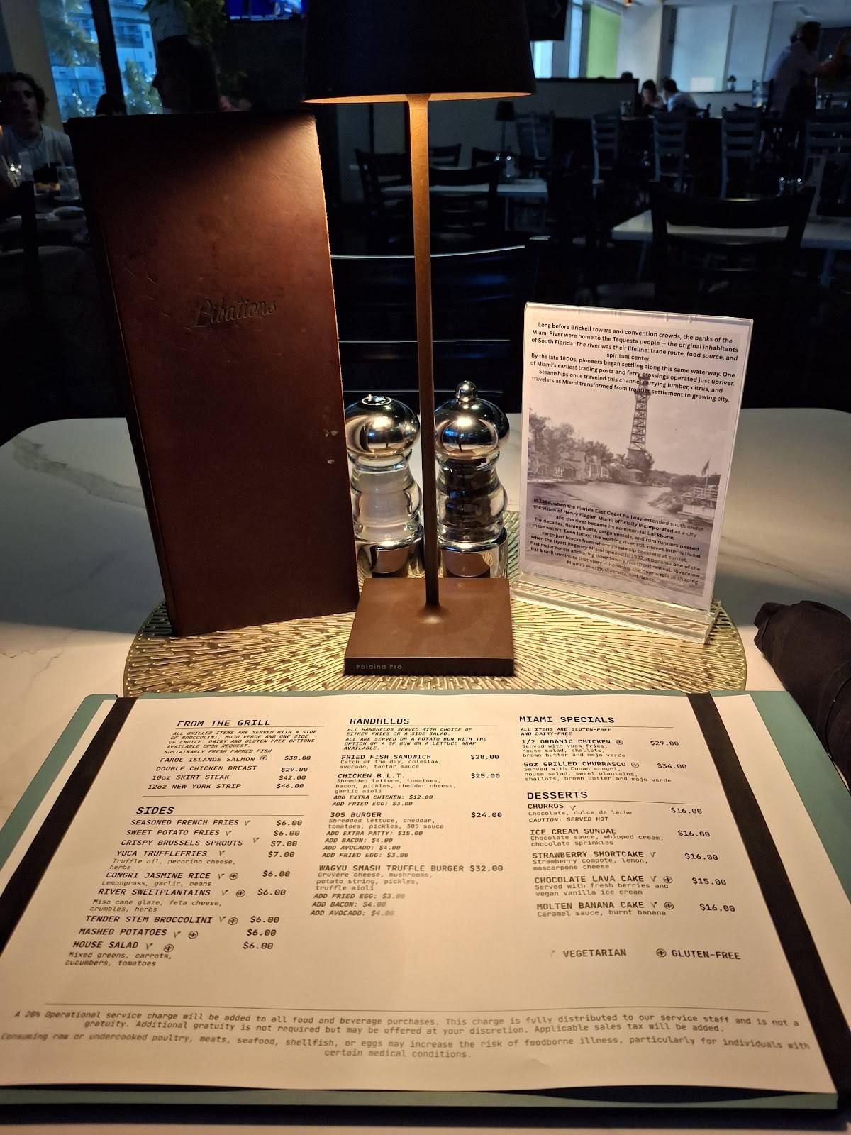 Riverview Bar and Grill меню