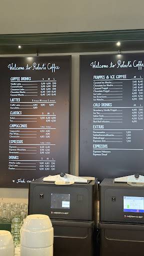 Robert’s Coffee Rovaniemi меню
