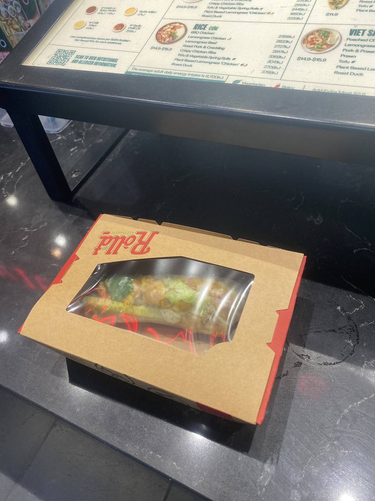 Roll'd Rouse Hill меню