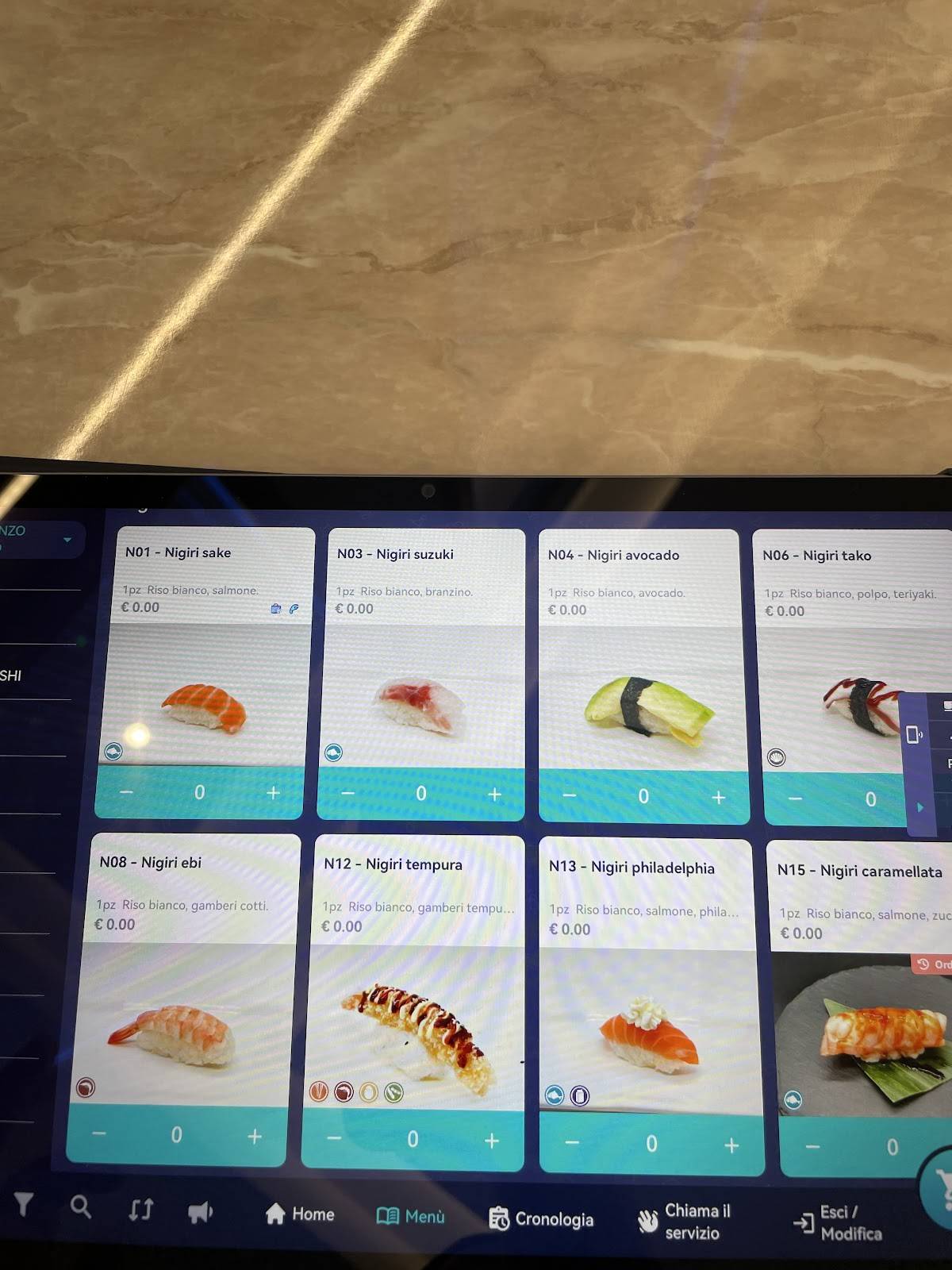 OvO SUSHI меню