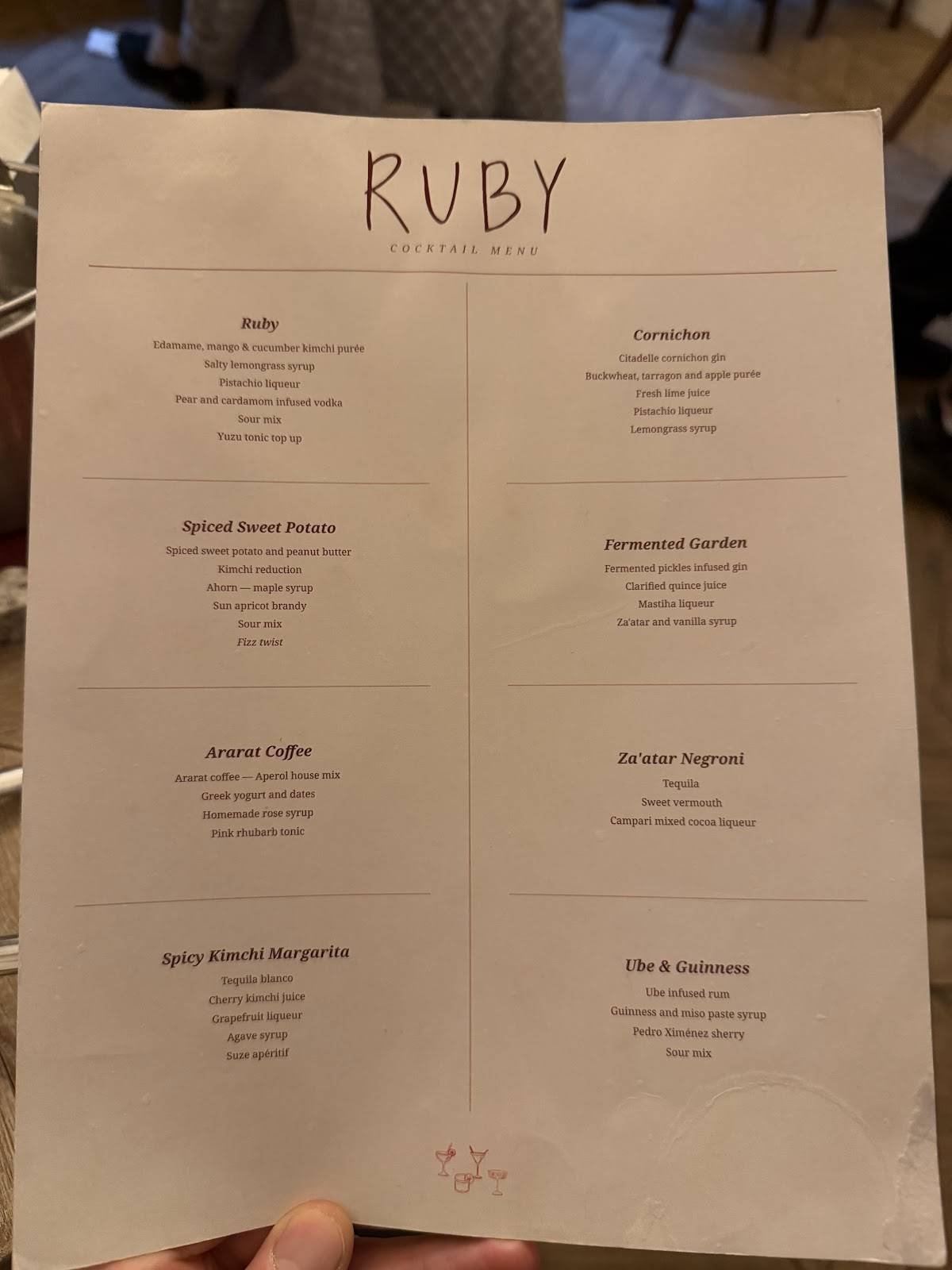 Ruby меню
