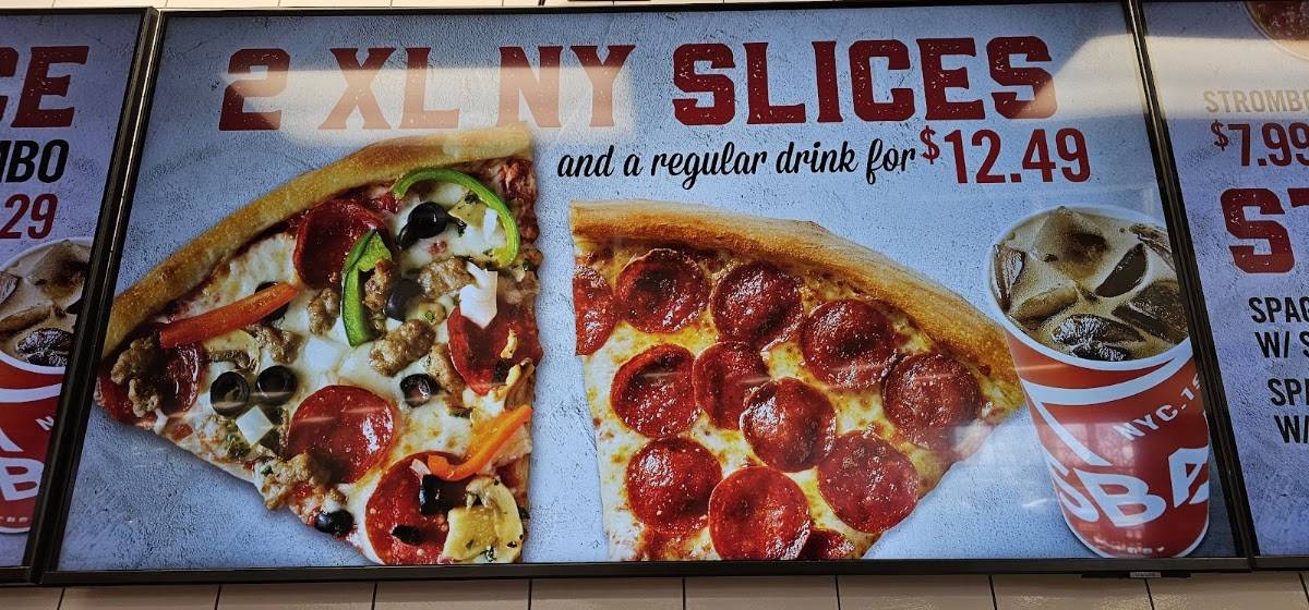 SBARRO меню