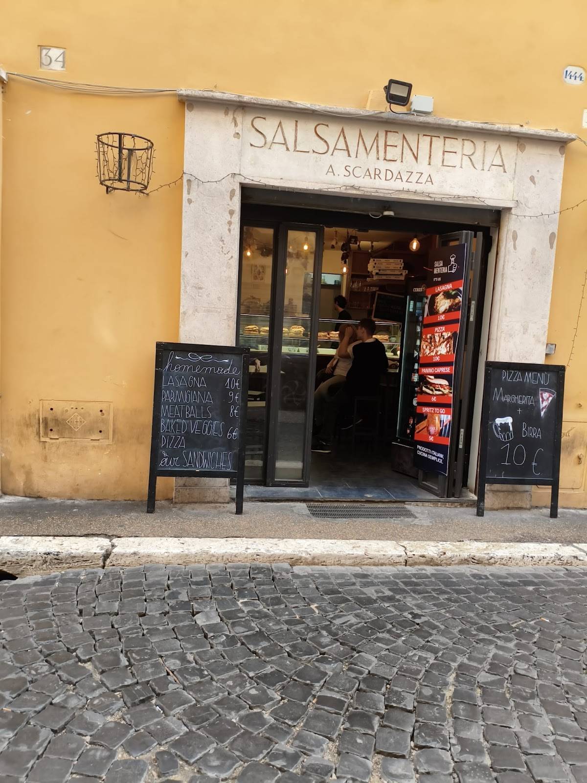 Salsamenteria Pizza e Panini меню