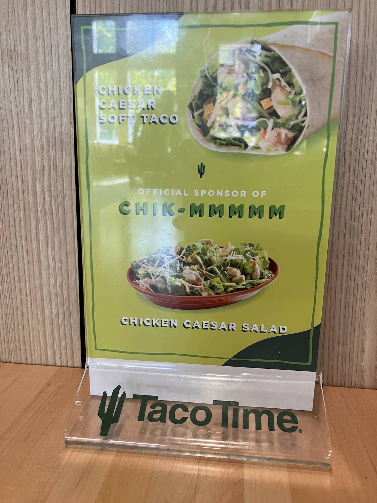 Taco Time меню