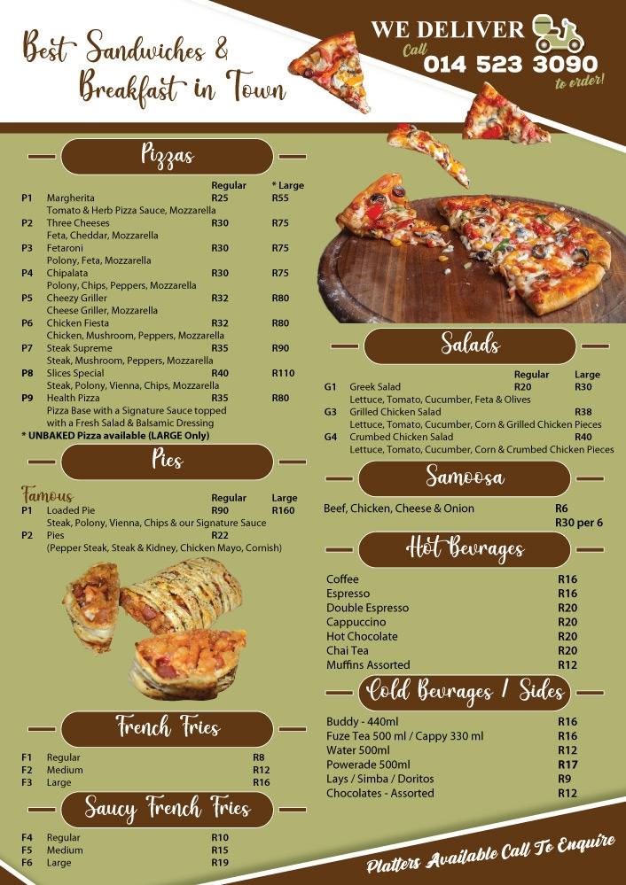Slices меню