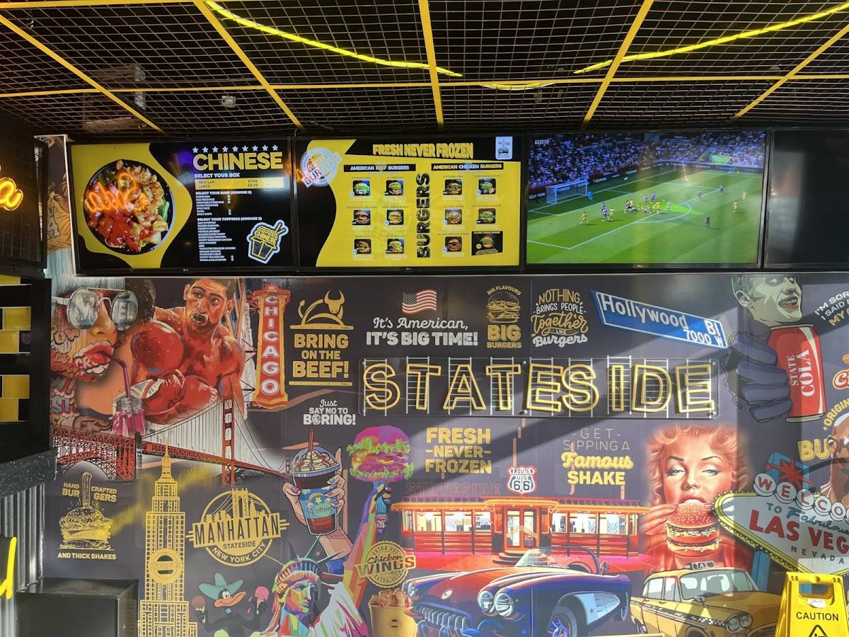 Stateside меню