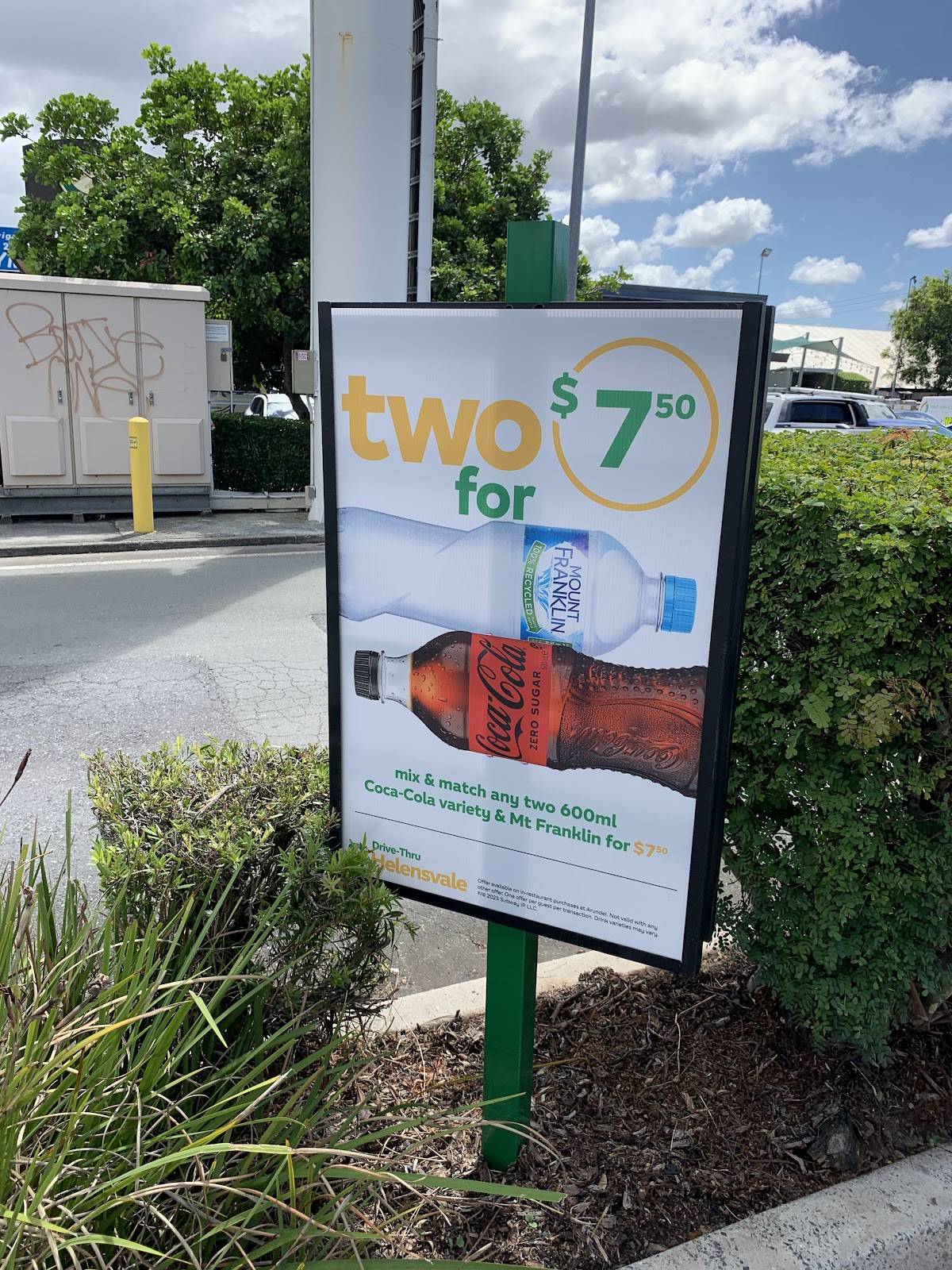 Subway Helensvale Drive Thru меню