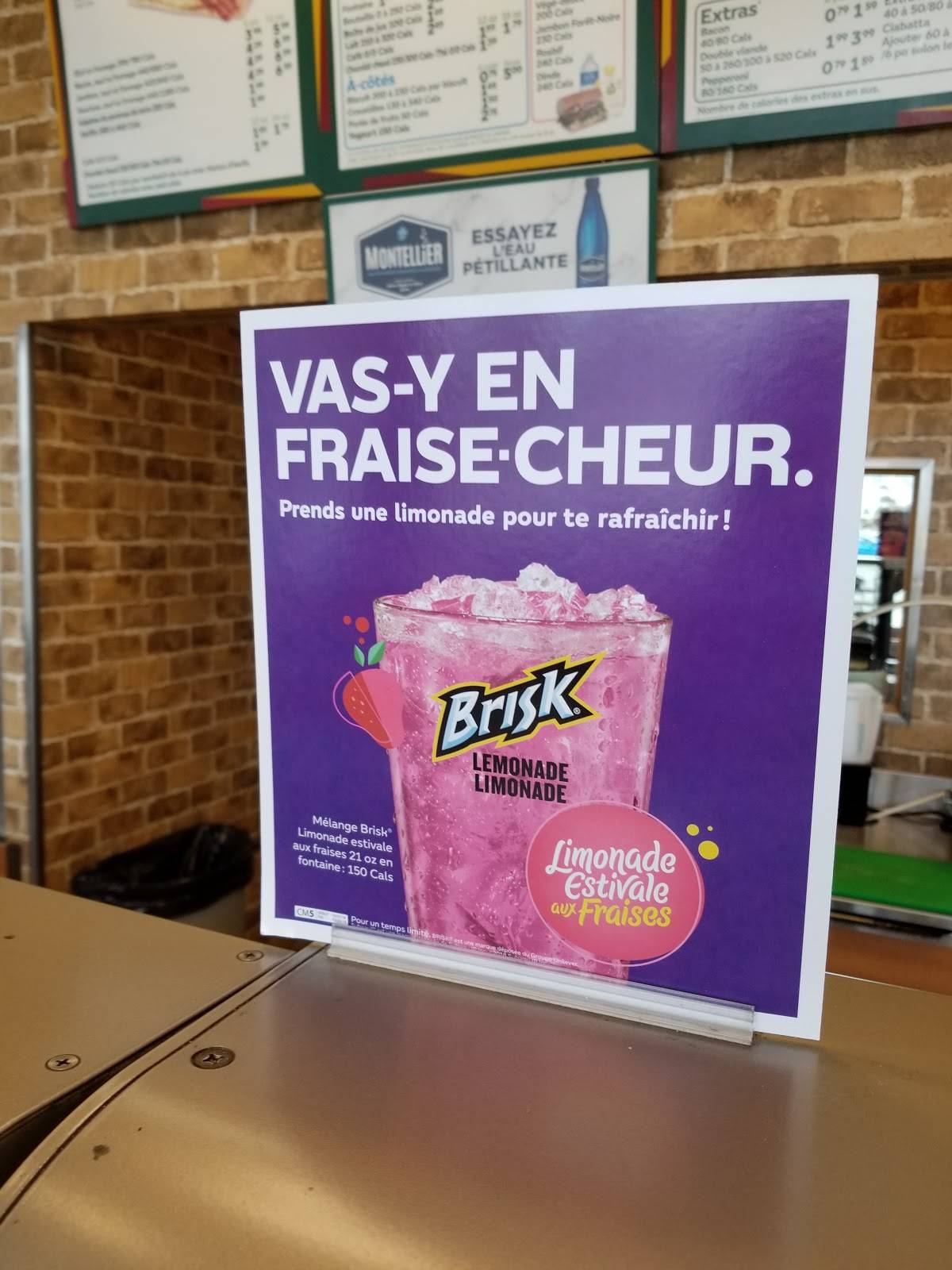 Subway меню