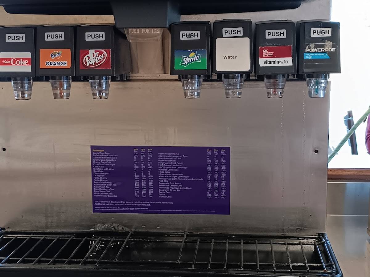 Subway меню
