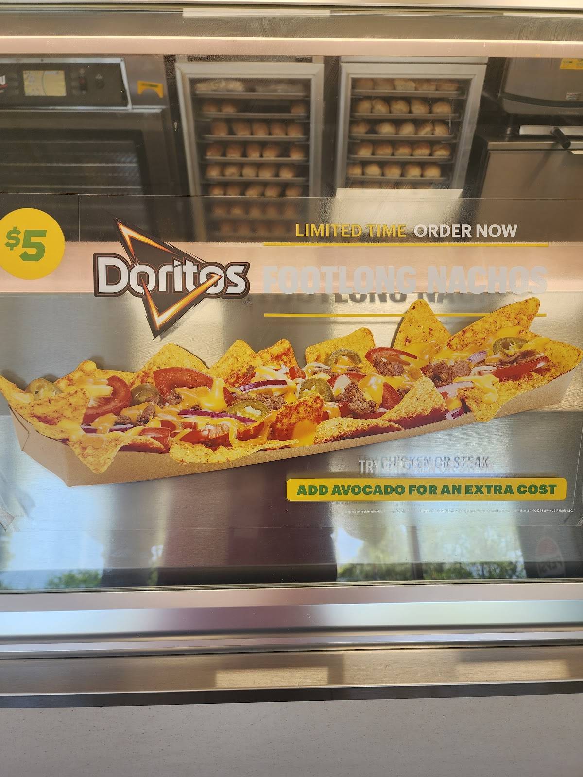 Subway меню