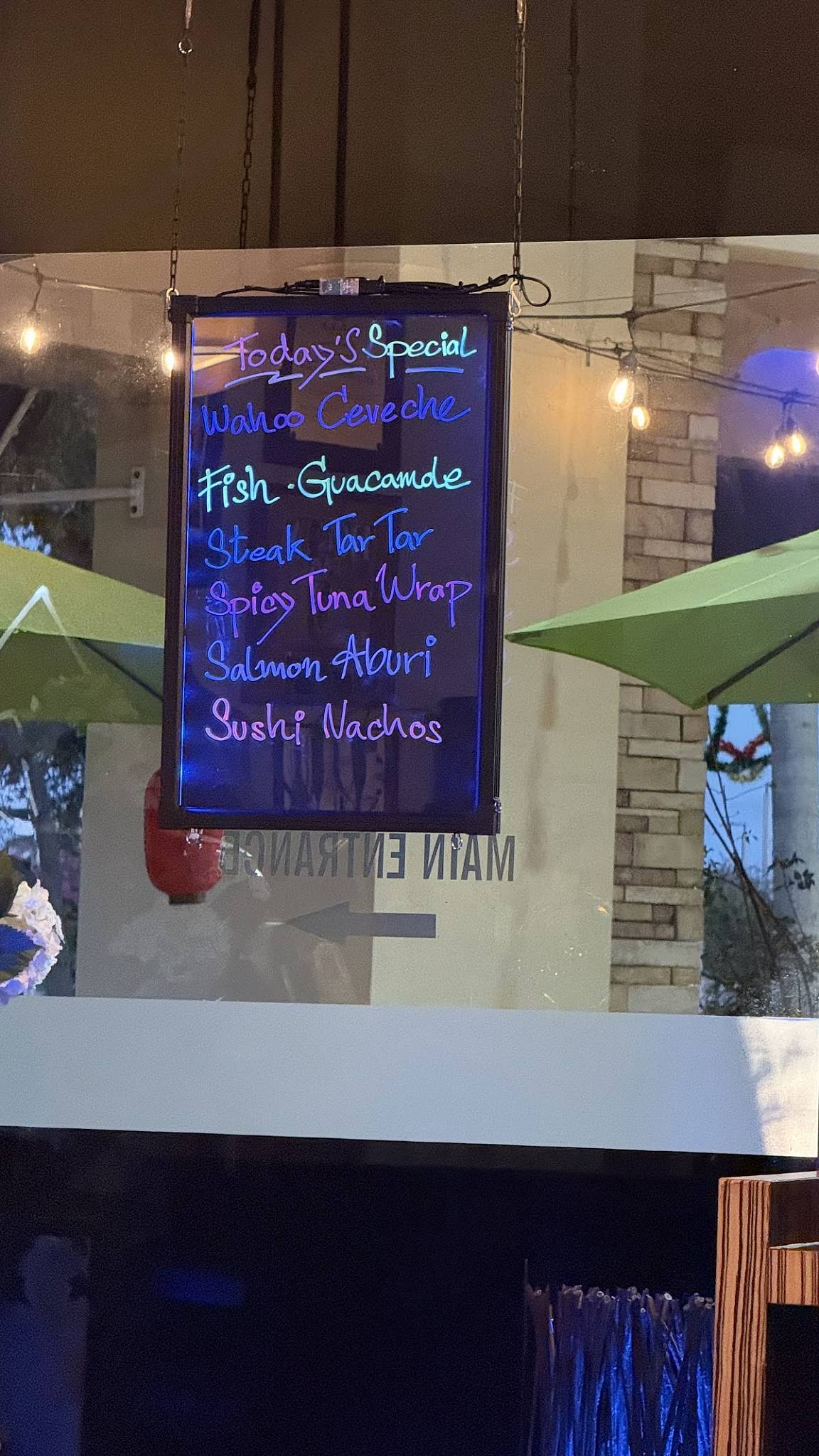 Sushi Yama Asian Bistro меню