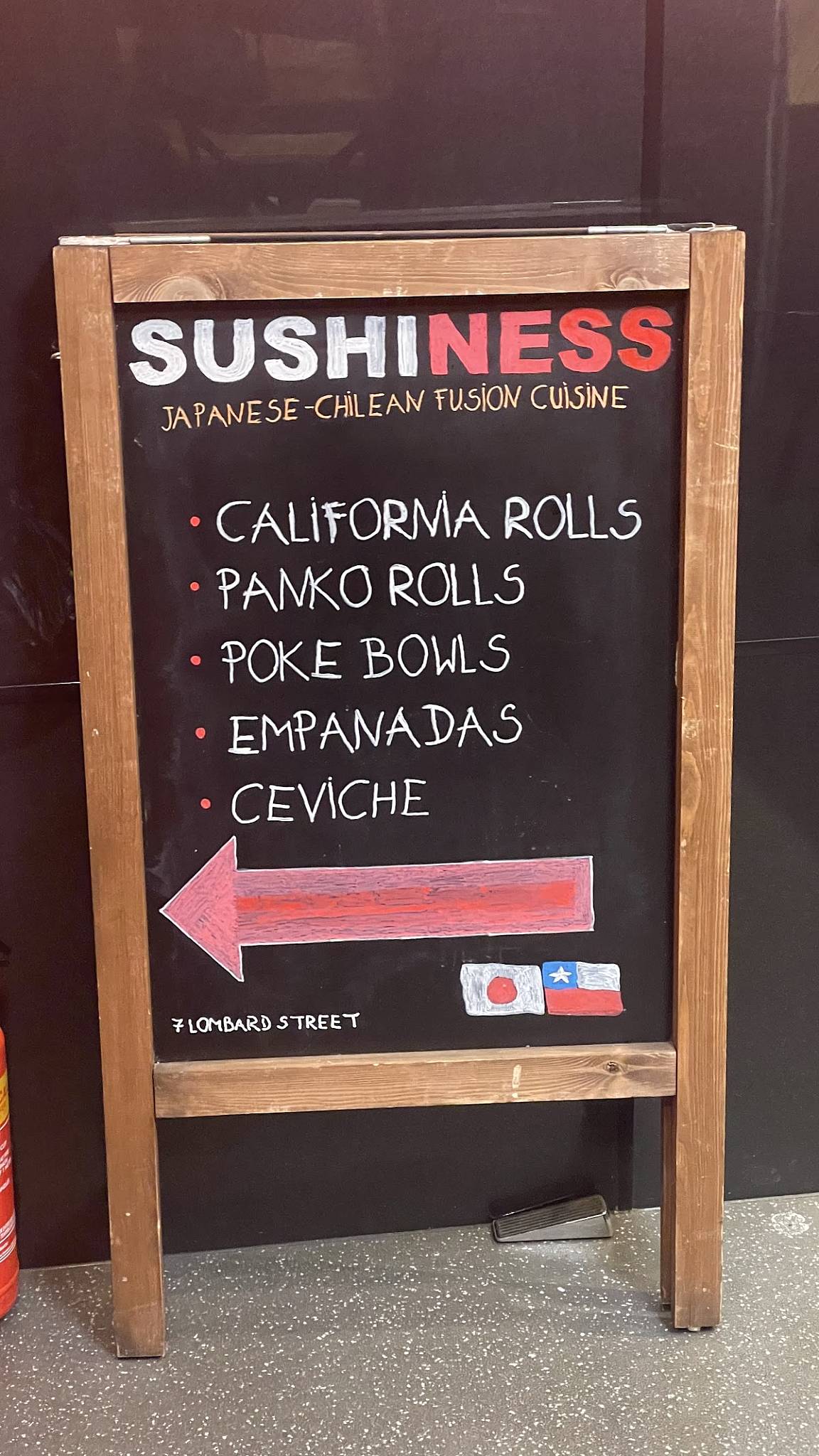 Sushiness Takeaway меню