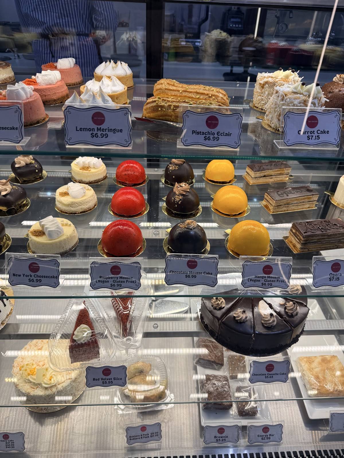 Sweet Addictions меню