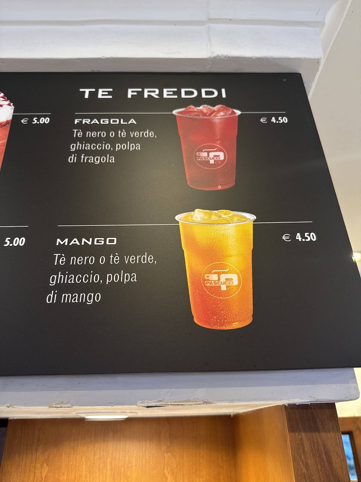 Sweet Caffè меню
