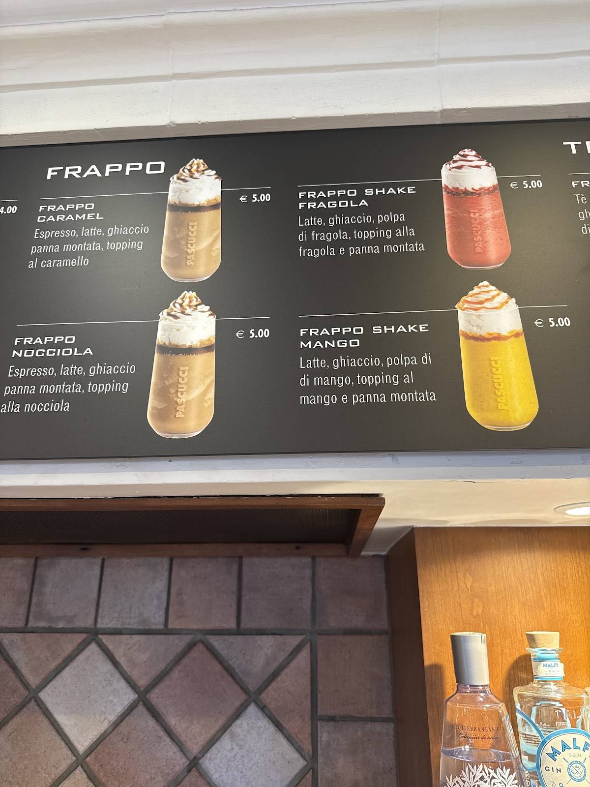 Sweet Caffè меню