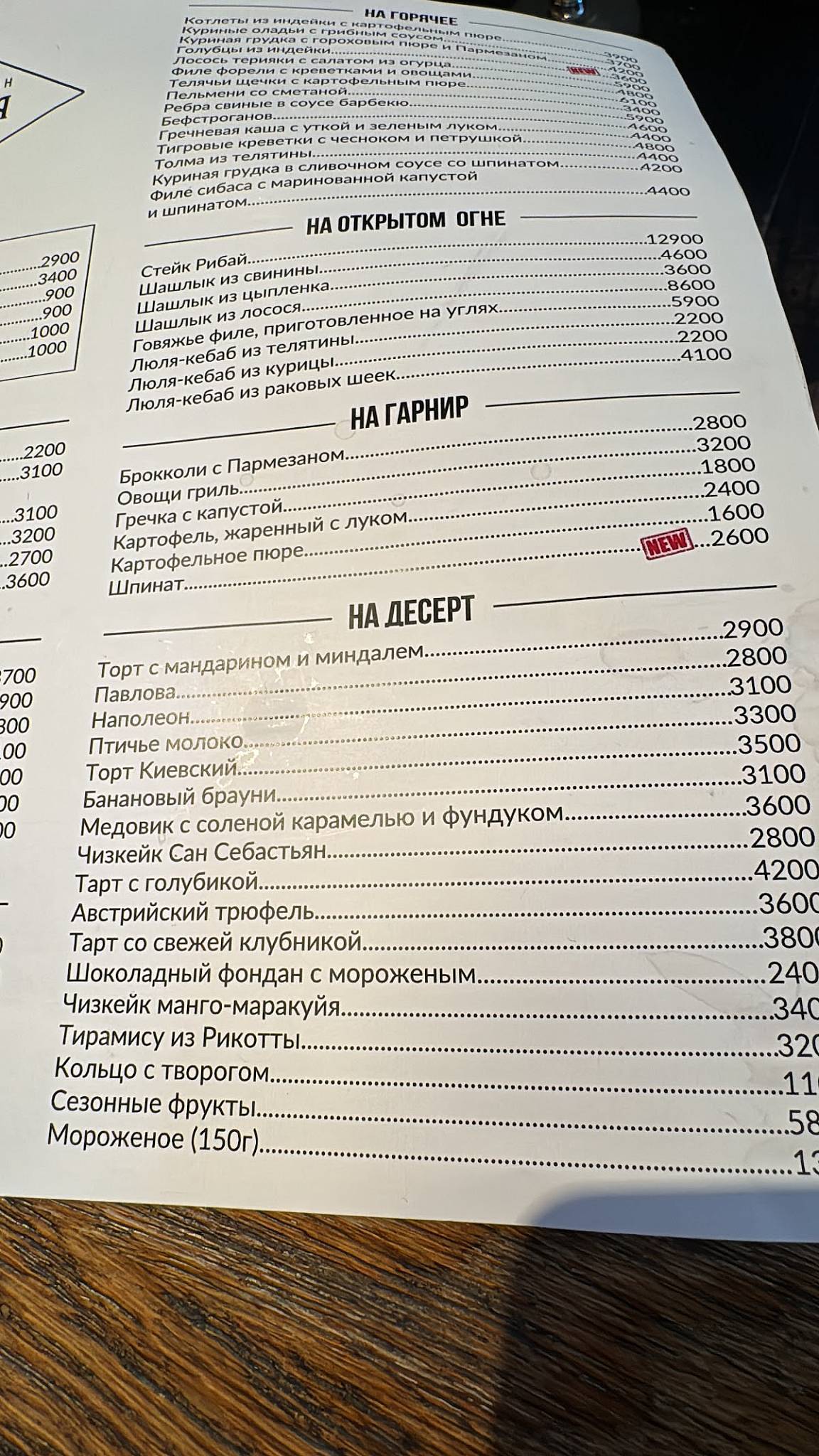 Сыроварня меню