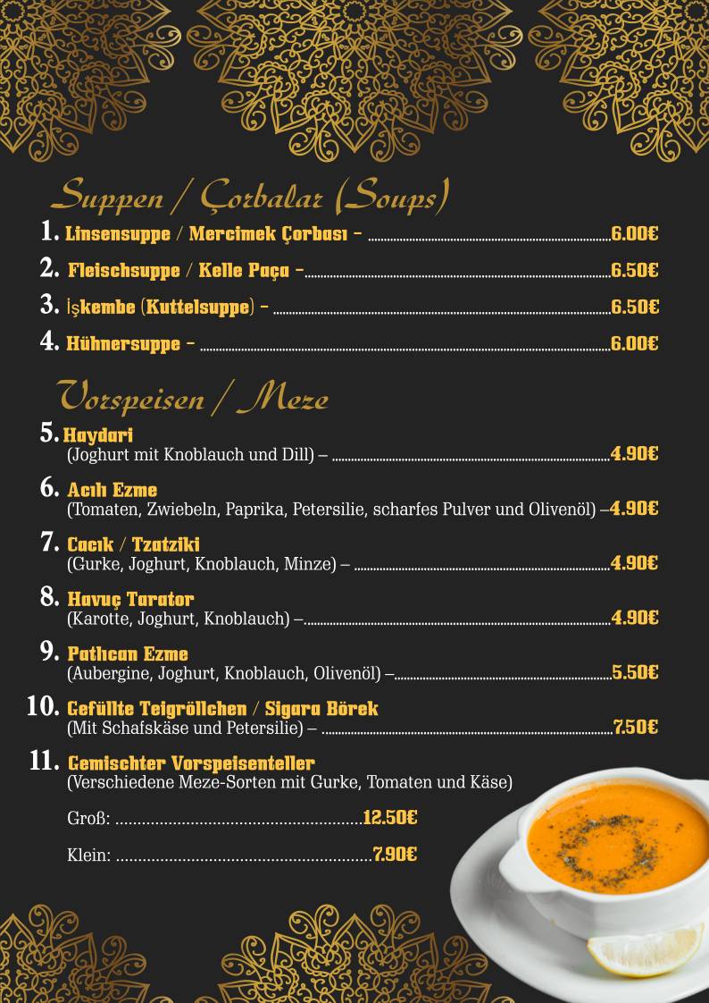 TOP CHEF RESTAURANT PASSAU меню