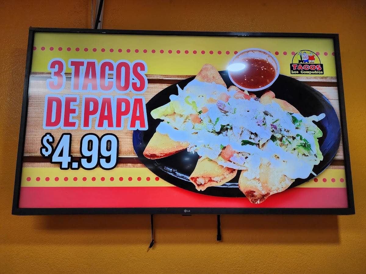 Tacos Los Compadres меню