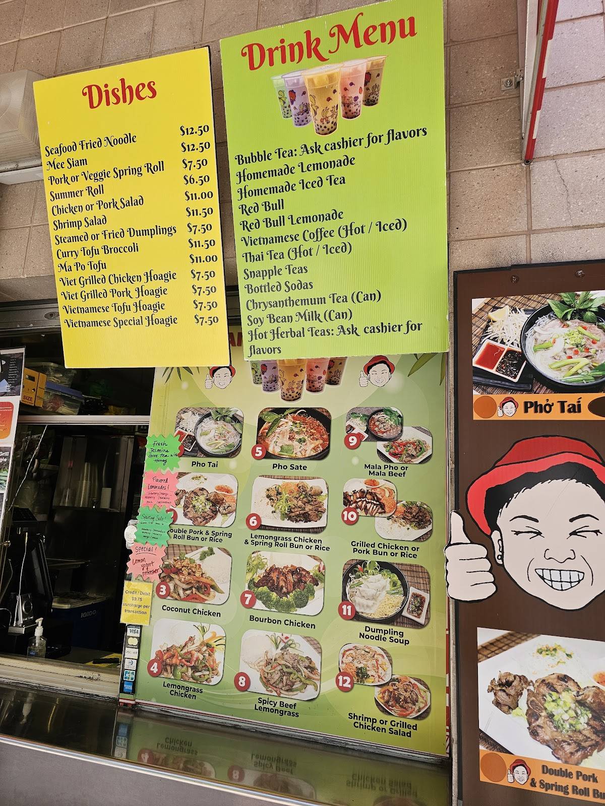 Tai's Vietnamese Food меню