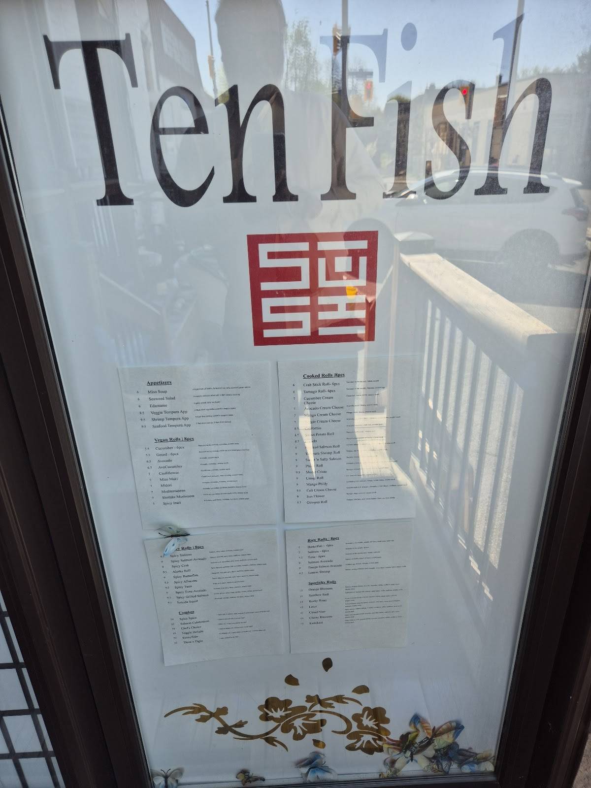 Ten Fish меню