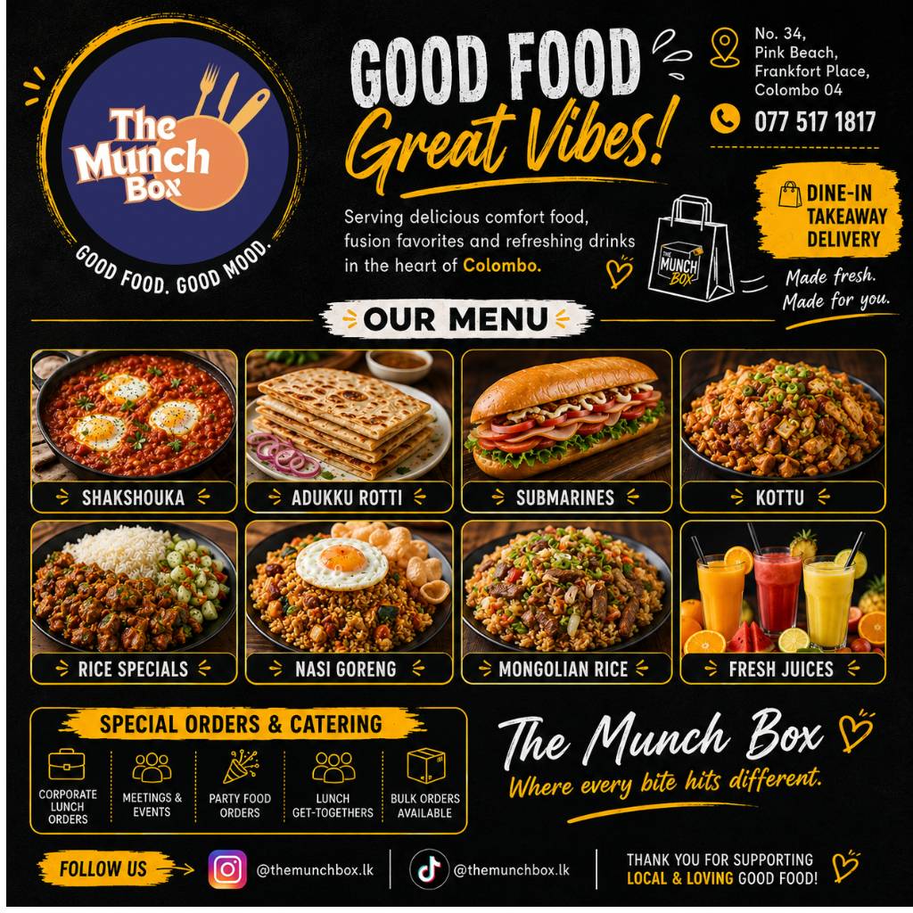 The Munch Box меню
