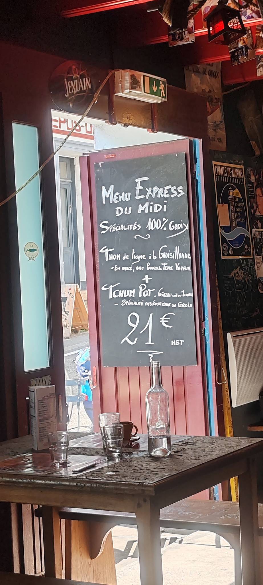 Ti Beudeff et La Morgann меню