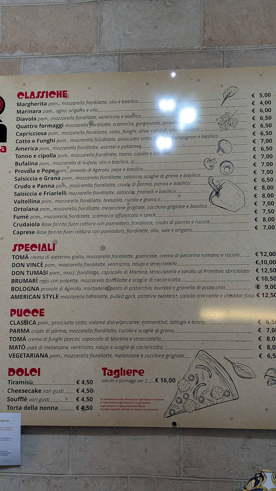 ToMà меню