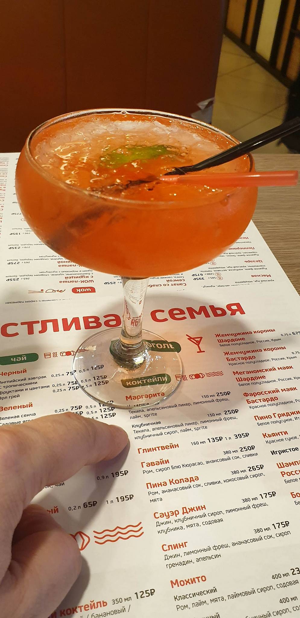Томато меню