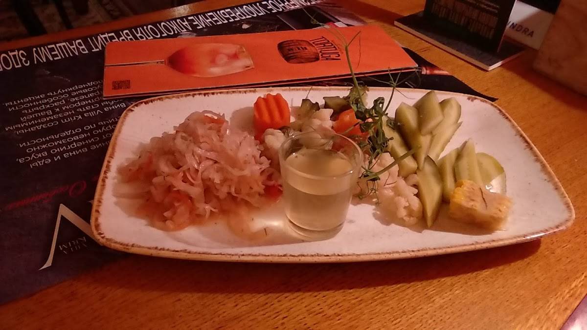 Тортуга меню