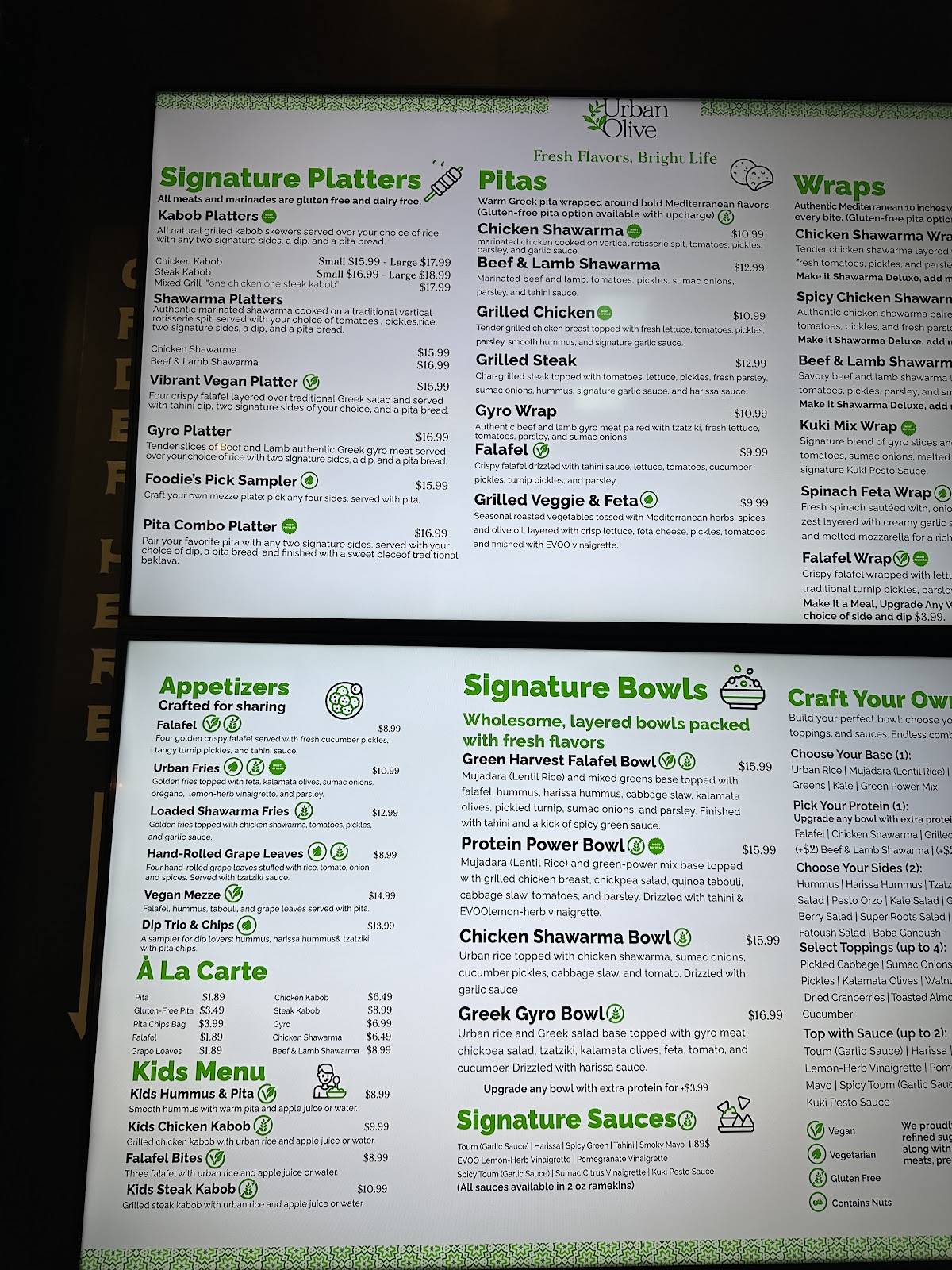 Transfer Co. Food Hall меню