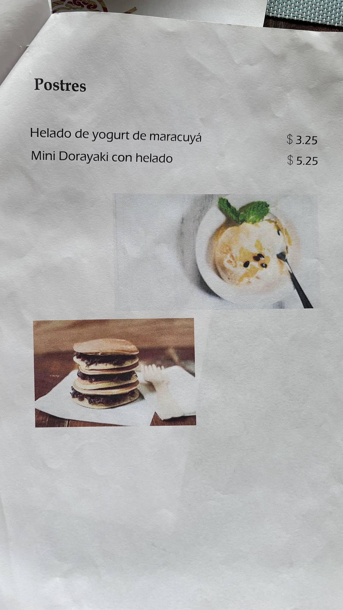 UME Dumpling меню