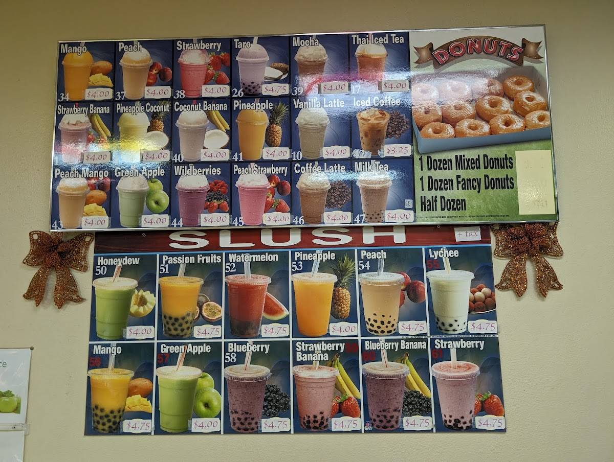 US Donuts меню