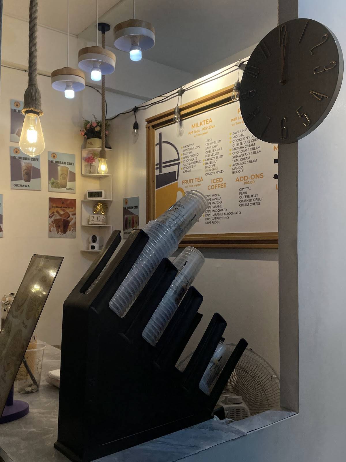 Urban Cafe меню