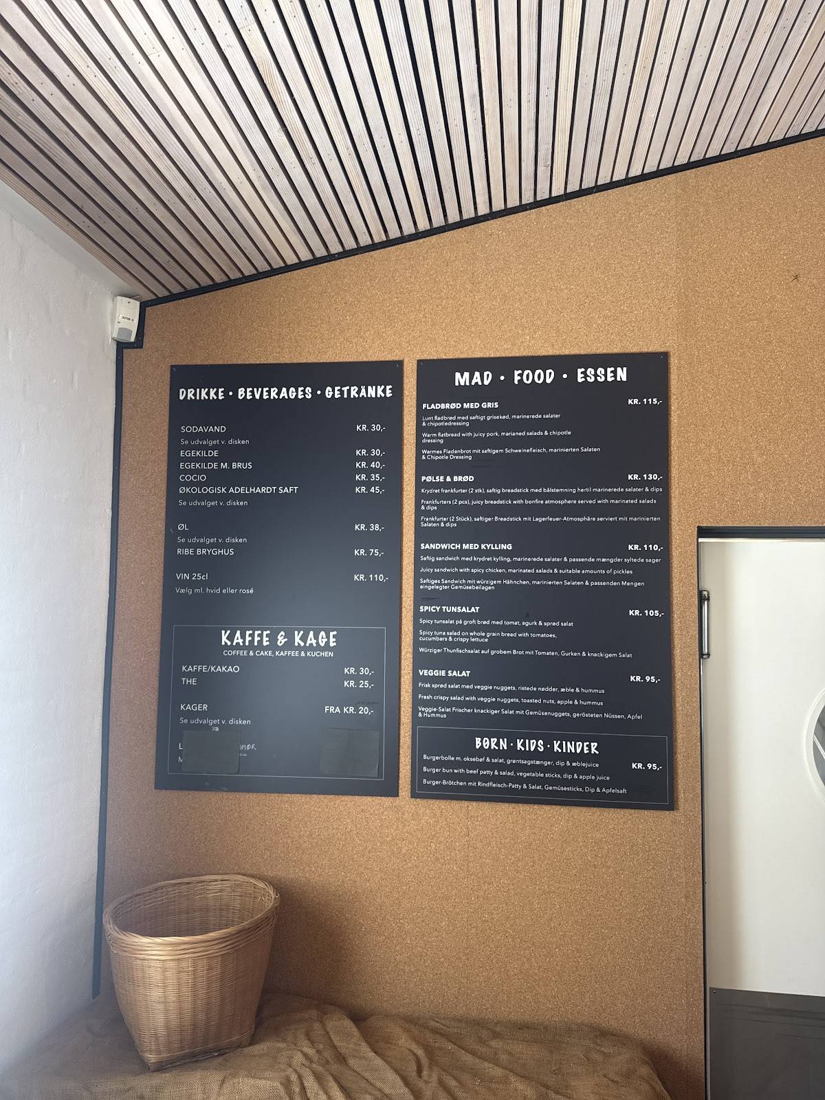 VILD - Ribe Vikingecenter меню