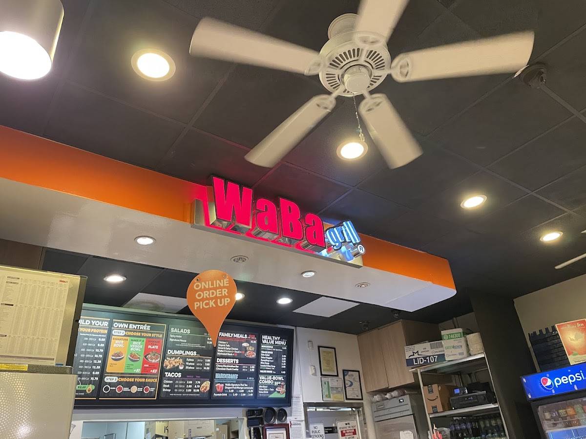 WaBa Grill меню