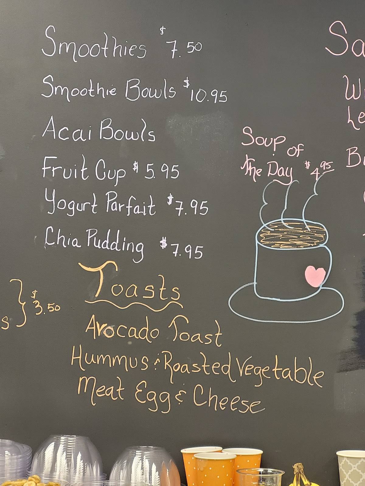 Wellness Cafe LLC меню