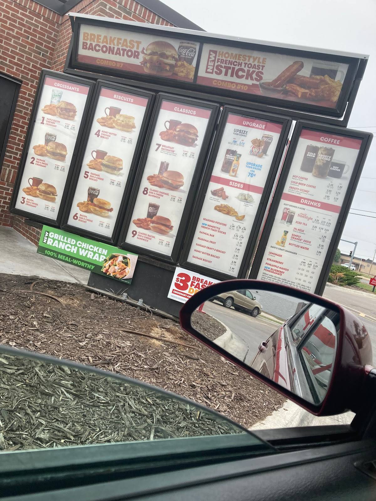 Wendy's меню