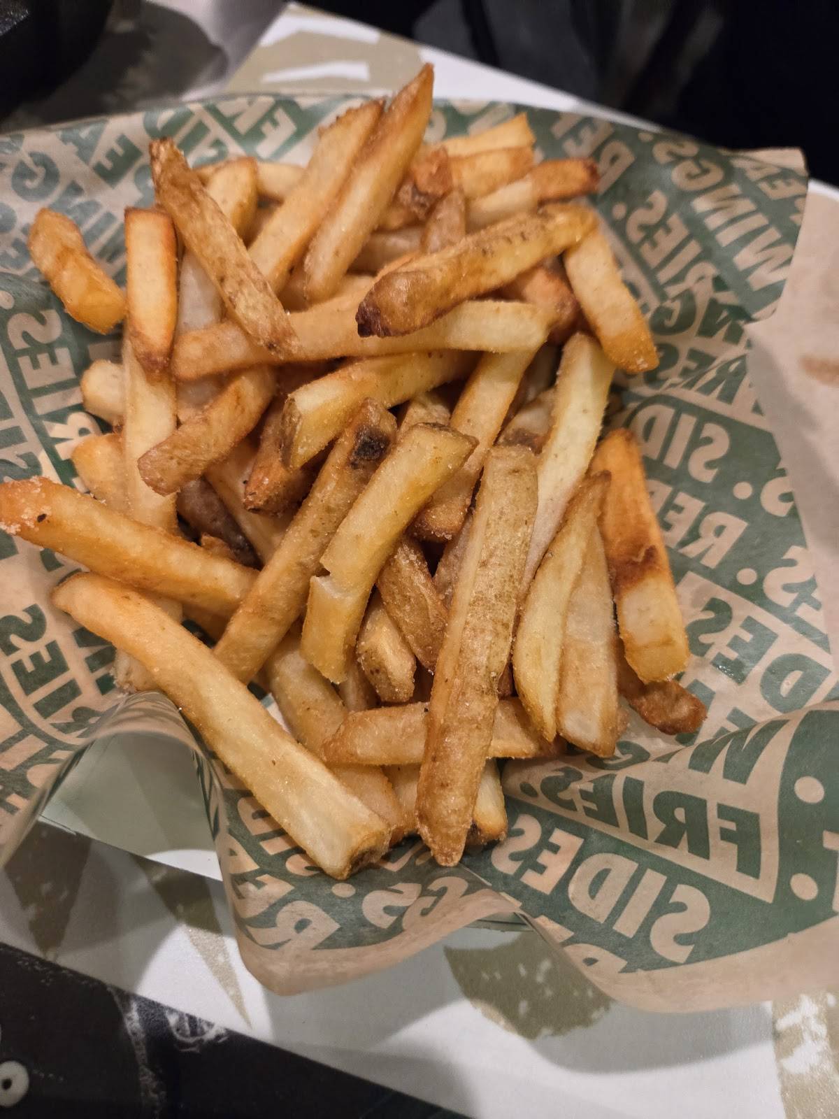 Wingstop меню