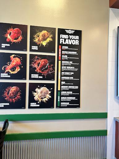 Wingstop меню