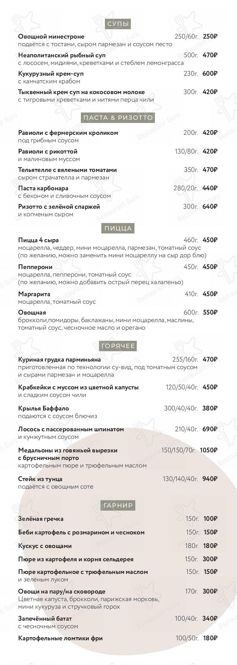 Взгляните на меню No Drama Mama