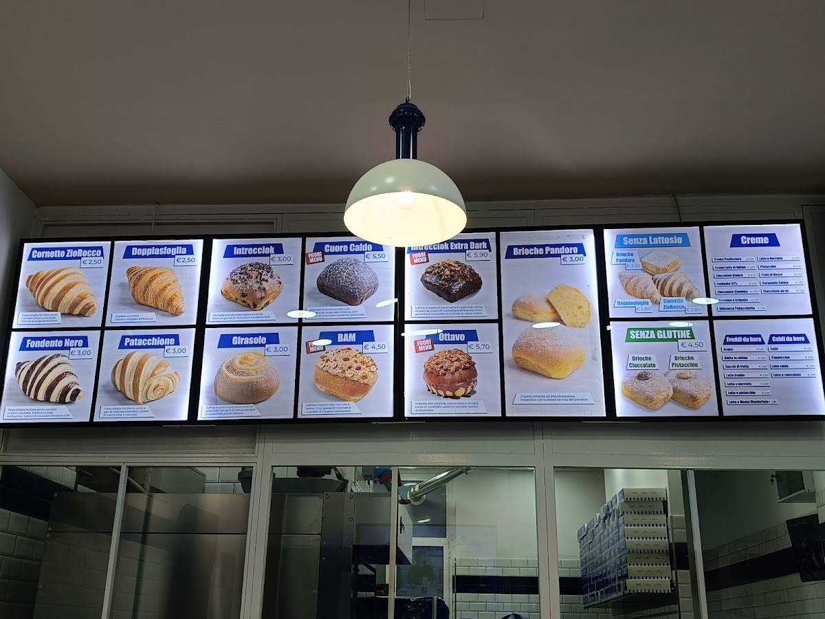 Zio Rocco Lab Store Roma меню