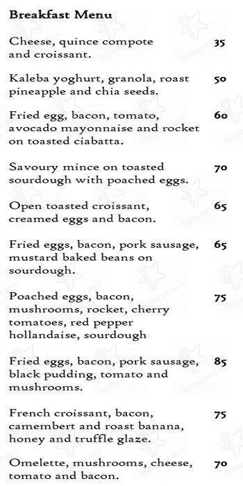 Source Restaurant меню
