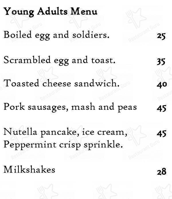 Source Restaurant меню