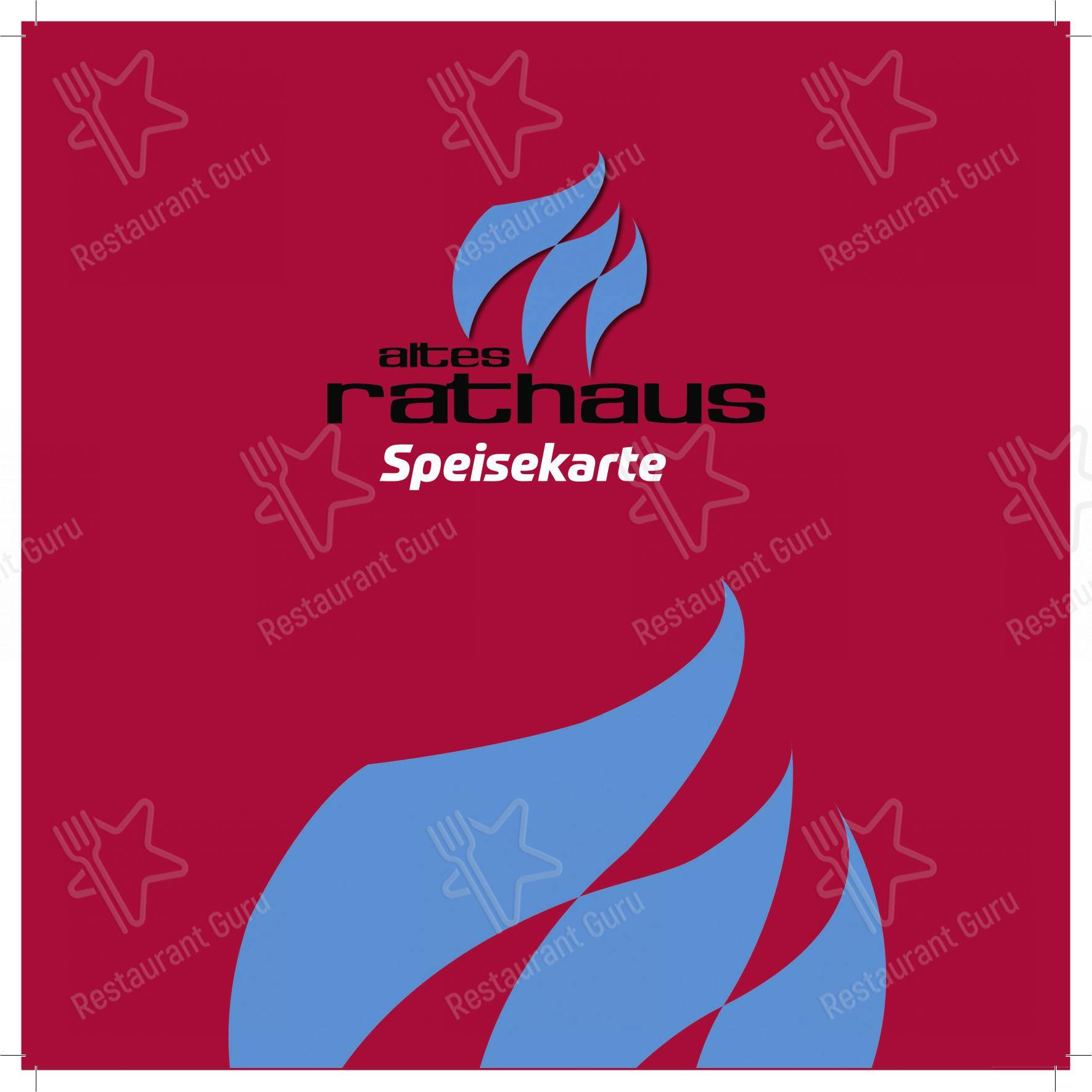 Меню ресторана Altes Rathaus - Меню напитков