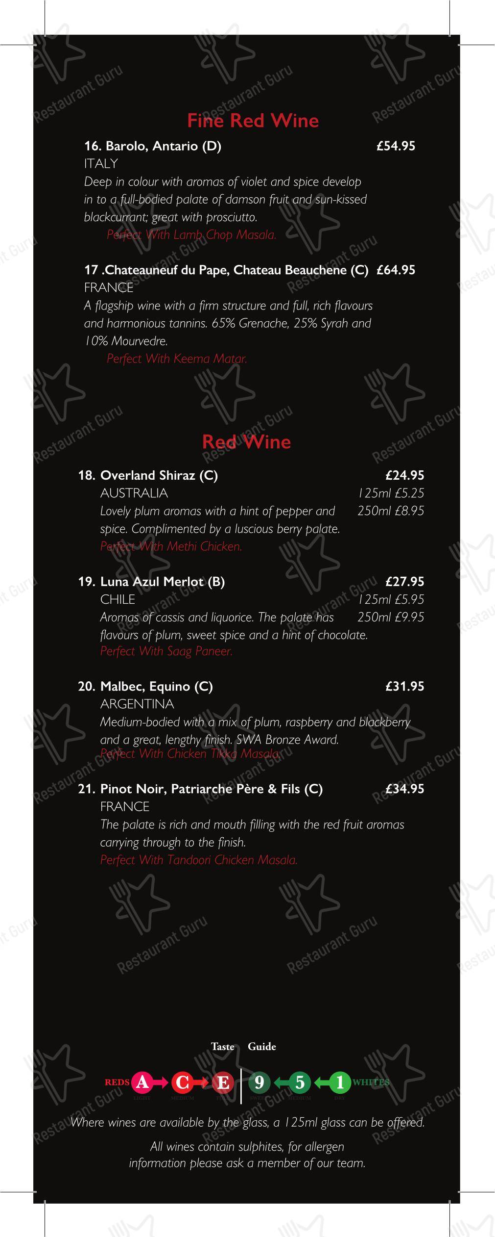 Bnova в Станморе - Lunch Menu